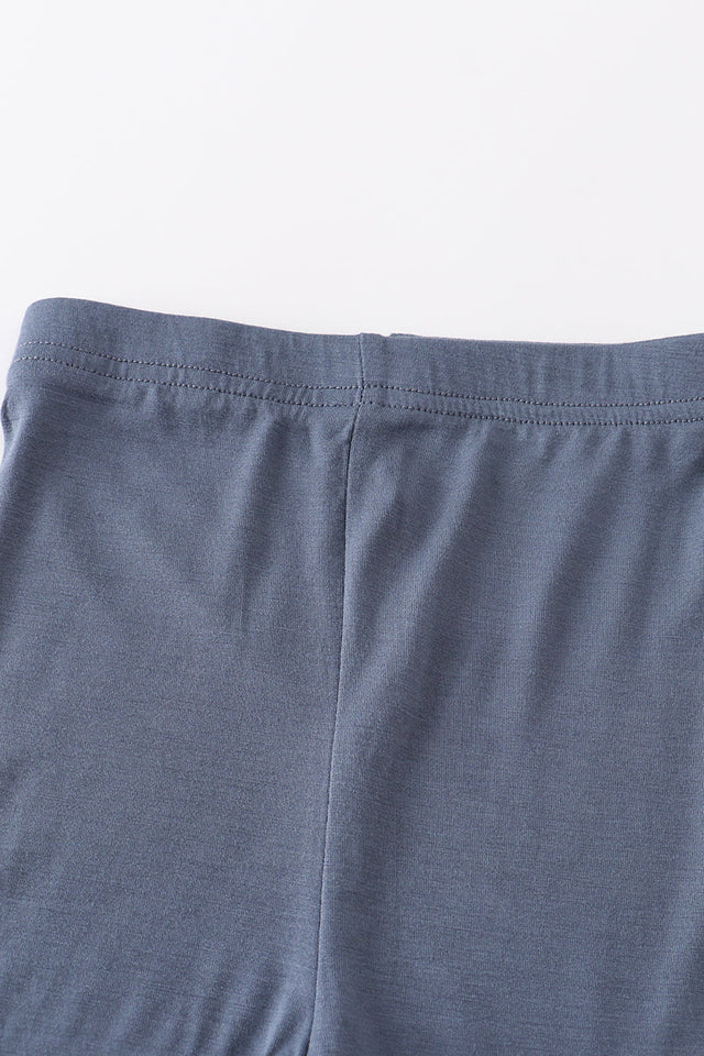 Blue Pajamas Bamboo Set