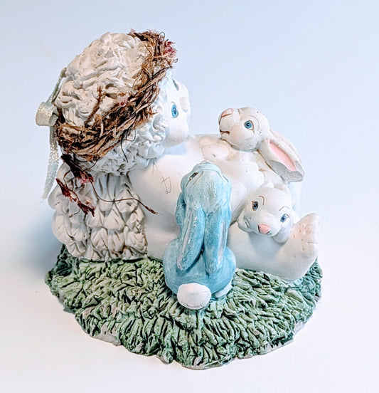 Cherub with Bunnies- Dreamsicles