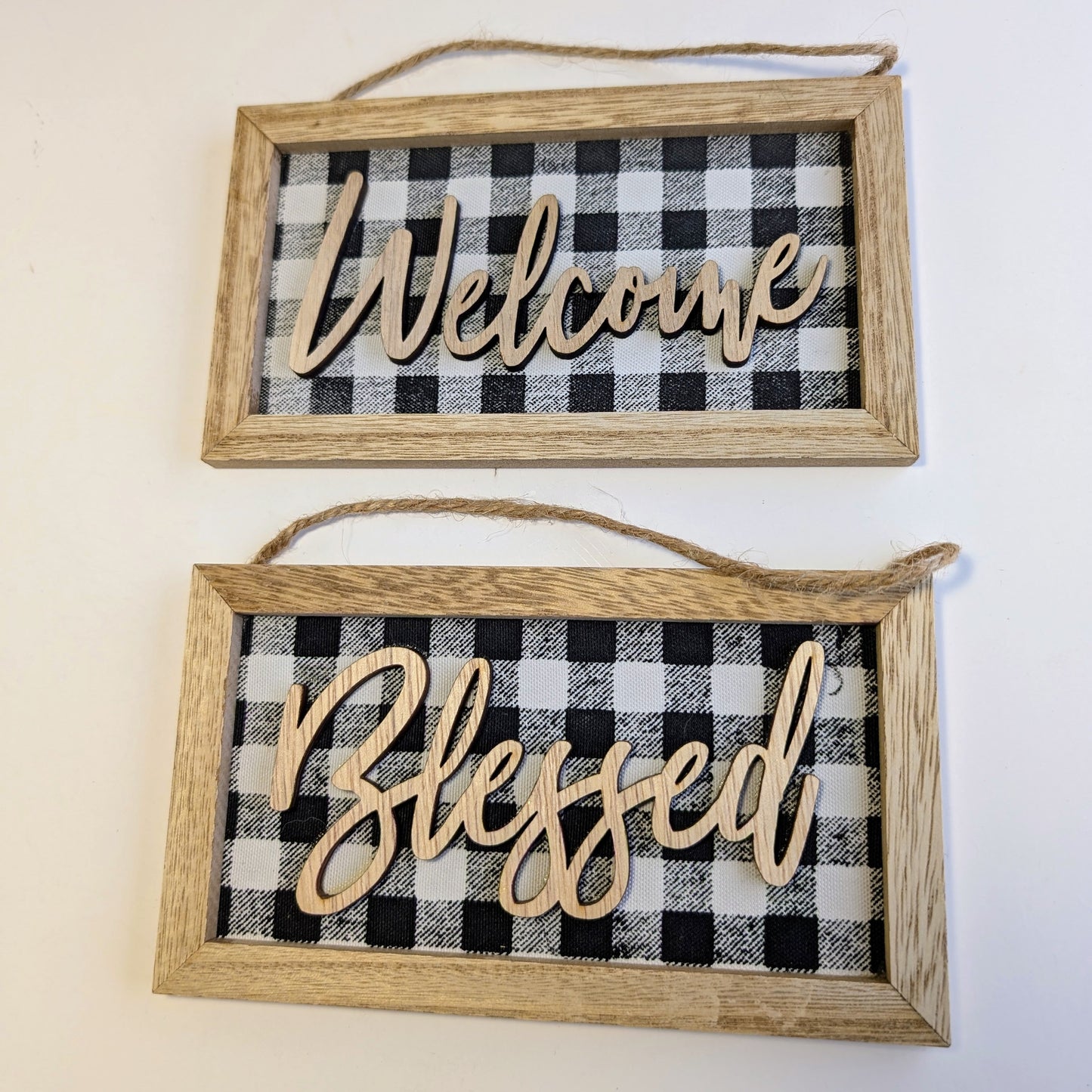 Welcome/ Blessed Picture Set