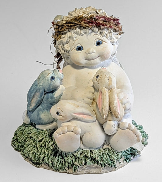 Cherub with Bunnies- Dreamsicles