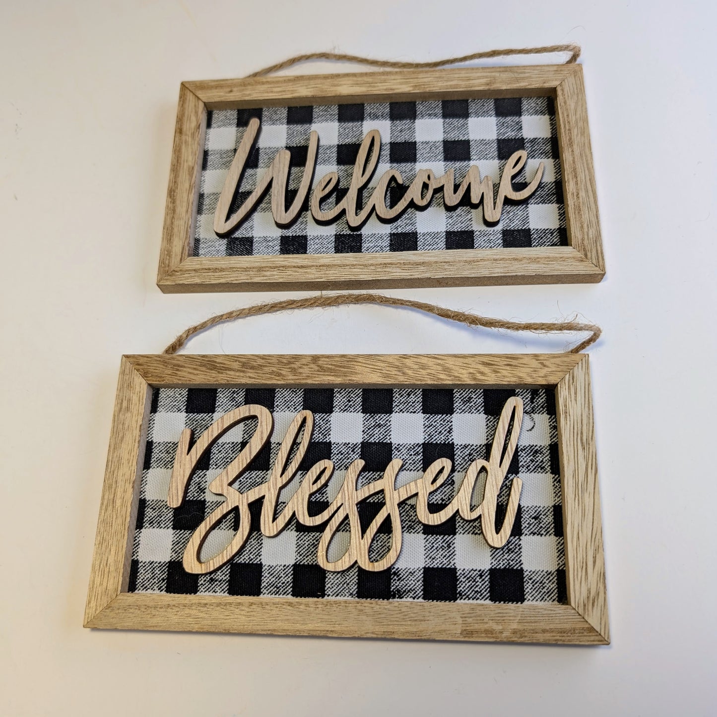 Welcome/ Blessed Picture Set