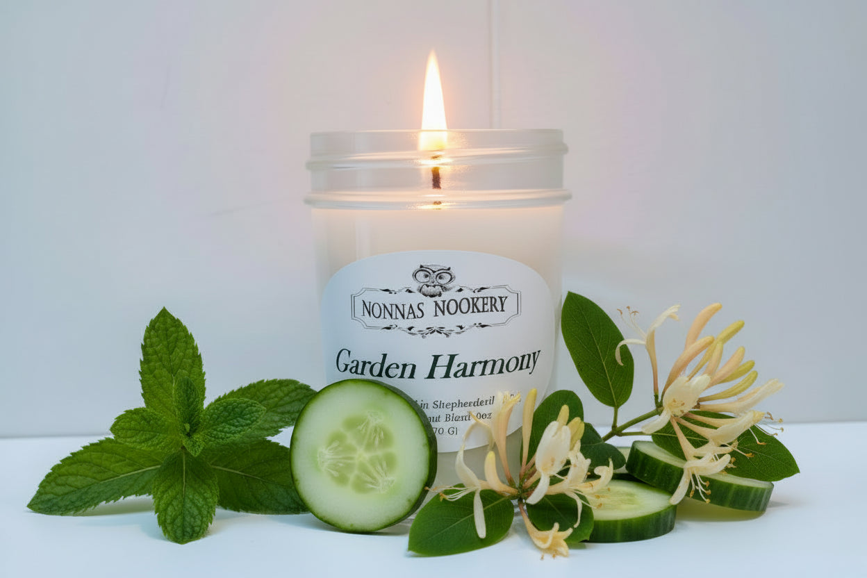 "Garden Harmony"- 6oz. Candle