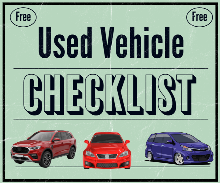 Used Vehicle Checklist- Digital product