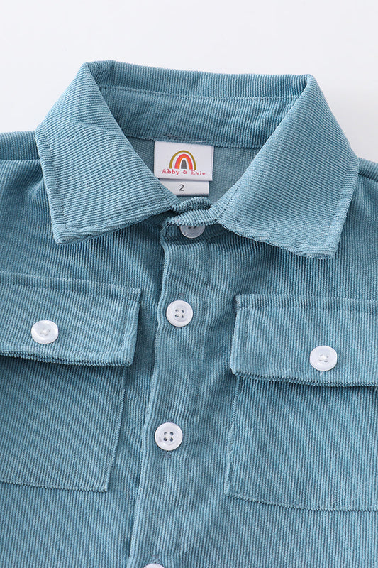 Corduroy Button Down Shirt