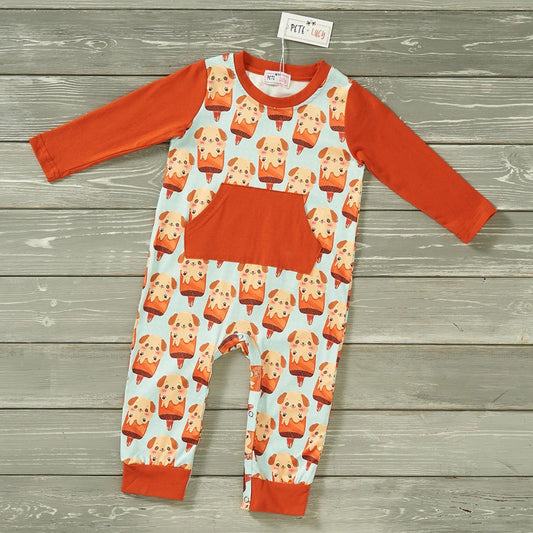 Ice Cream Dog Romper