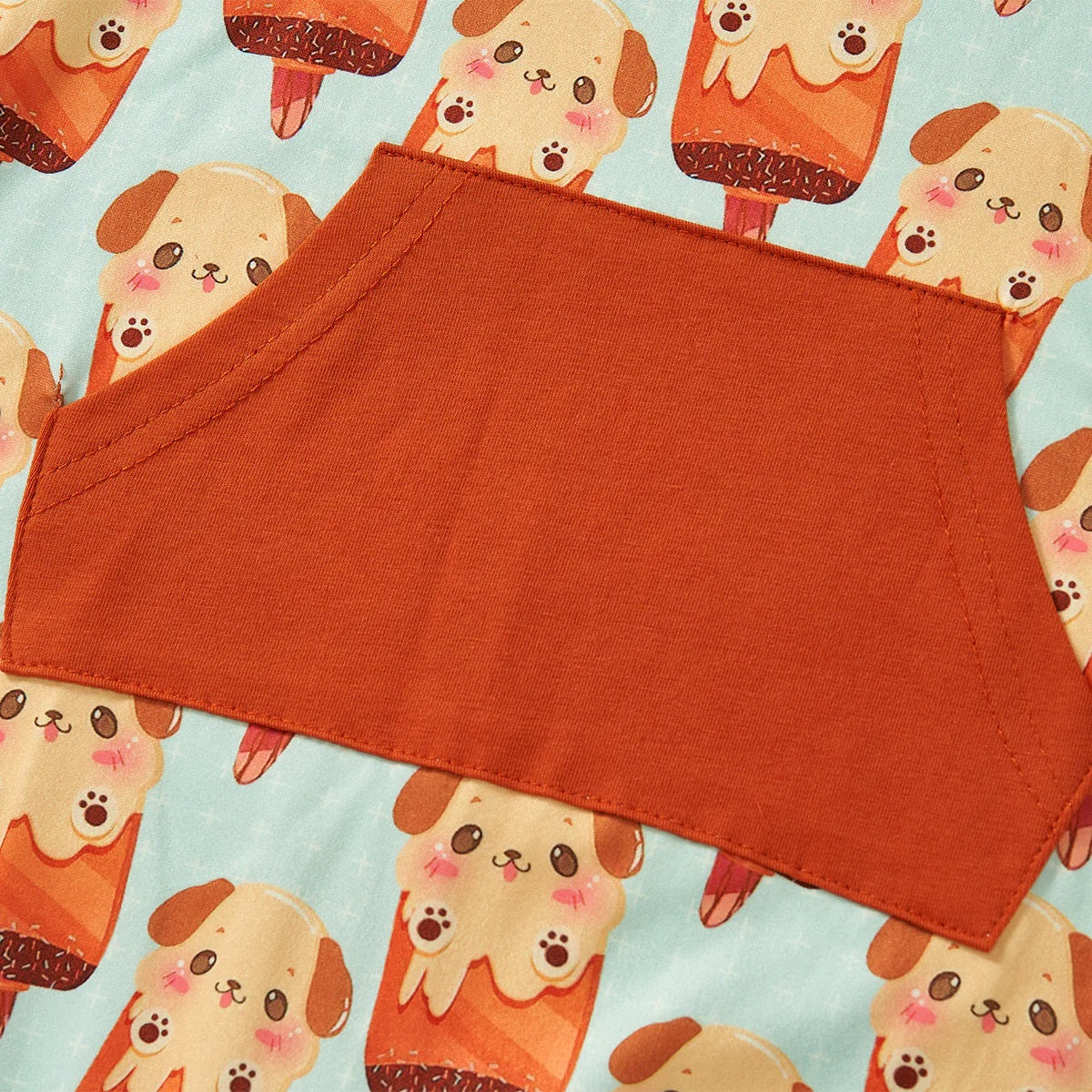 Ice Cream Dog Romper